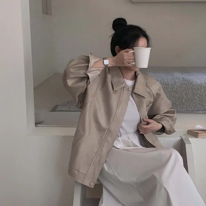 [고퀄리티] 자체제작 #크치Made 매트 이프온리 스프링 나그랑 레더 자켓 - jk 상세 이미지 30