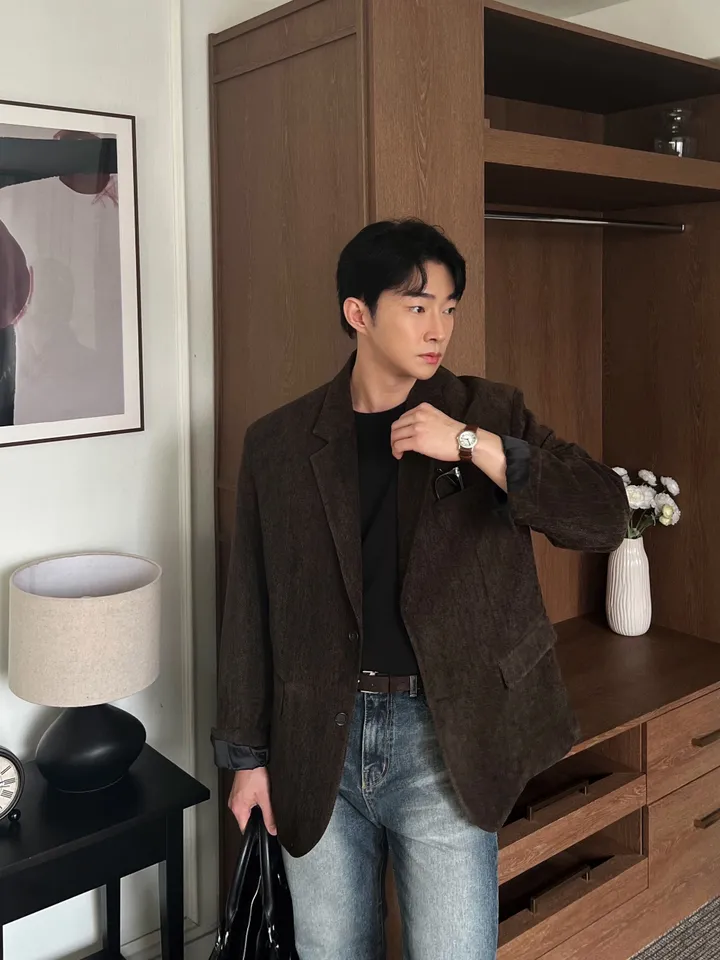 소가죽 원형 손목시계 사각 소가죽 데일리 심플 가죽시계 메탈 레더 남친룩 하객룩 봄 가을 상세 이미지 57