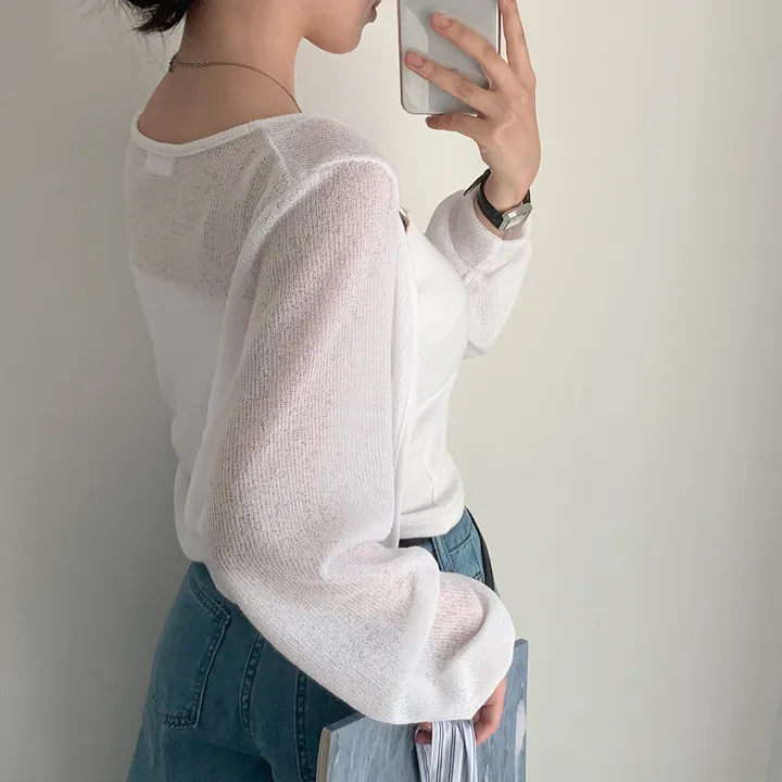[햇빛차단☀️/블랙 당일출고!] 자체제작 #크치Made 순애 린넨 세미 크롭 볼레로 여름가디건 - cd (장마룩,워터밤,흠뻑쇼 필수템) 상세 이미지 117