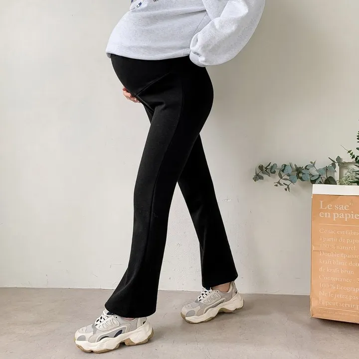 가을 겨울 임산부 특기모 나팔레깅스 상세 이미지 1