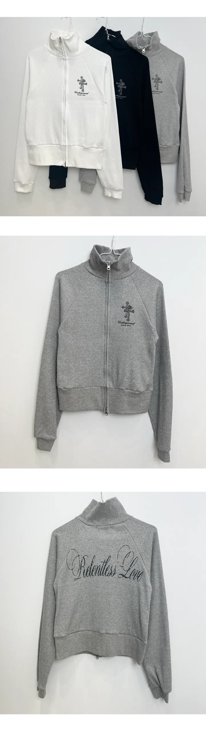 saint golgi zip-up (3color) 상세 이미지 35