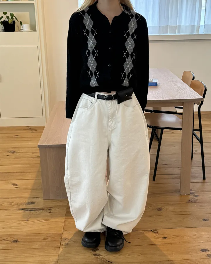 콜리 아가일 카라 가디건 상세 이미지 26