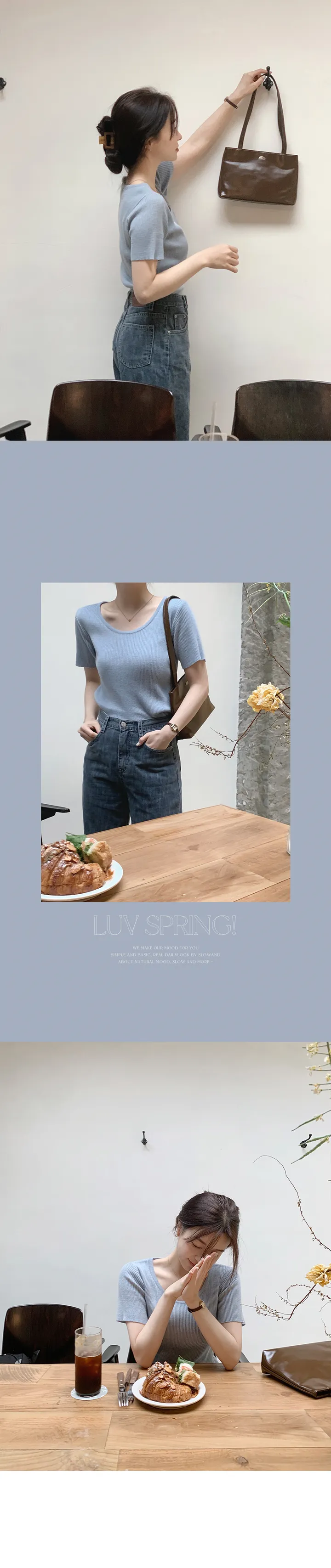 [🤎데일리/가벼움] #LENTO. Bazil Everyday bag  - 5 color (SLOWMADE/자체제작/비건레더/플레인/실버백/글로시) 상세 이미지 41