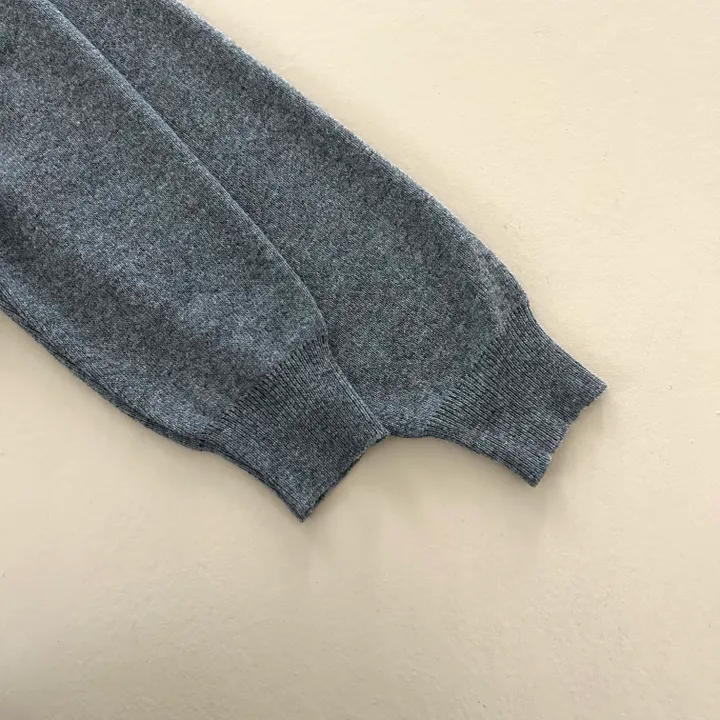 [허리잘록~/벚꽃룩!] 데일리 무지 브이넥 크롭 긴팔 니트 가디건 - 5color 상세 이미지 39