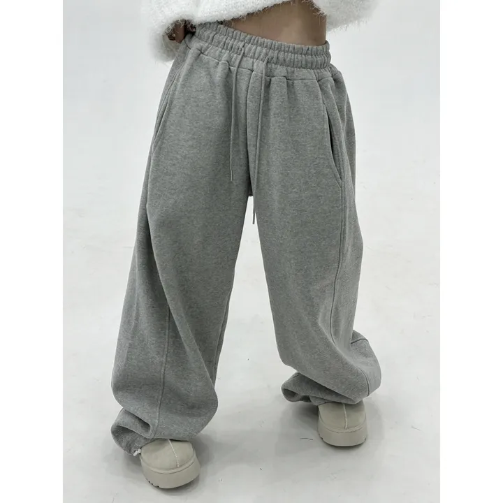 ❤️‍🔥누적판매8,000 돌파 기념❤️‍🔥[UNISEX/기모 ver.🤧/소장추천!]럽 올 컬러 와이드 스트링 트레이닝 팬츠(5color) 상세 이미지 83