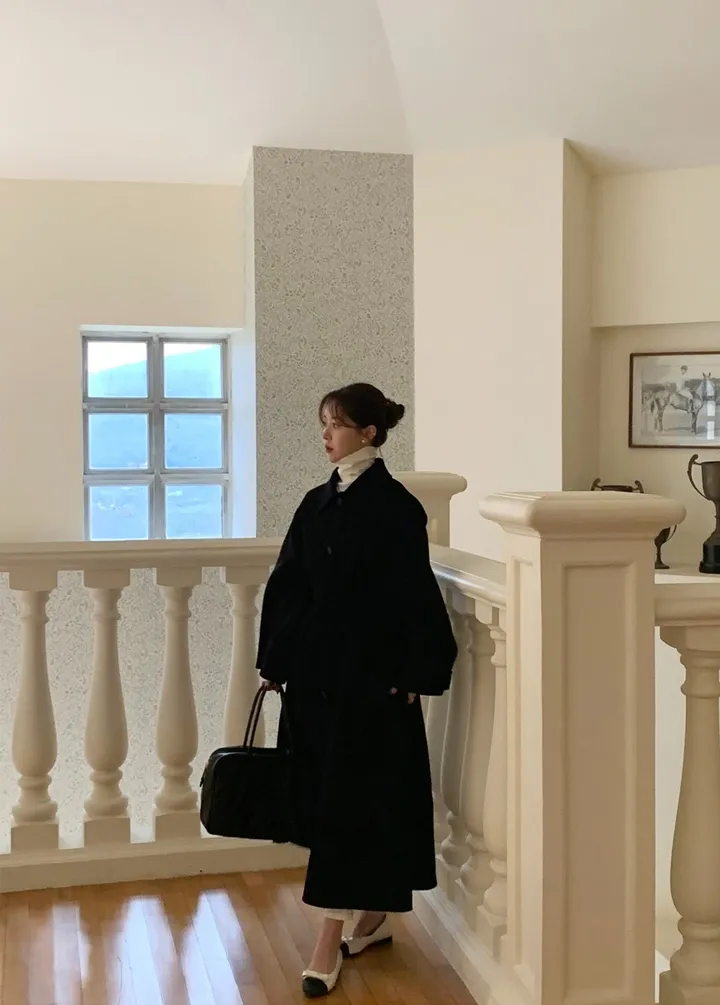 도리 롱코트 울코트 핸드메이드코트 겨울자켓 상세 이미지 47