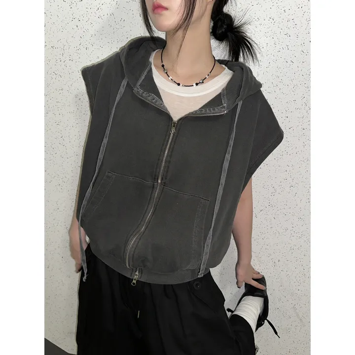 ★BEIGE 4/25 출고예정★[UNISEX]더블 포켓 커버 포인트 유니크 핀턱 카고 코튼 루즈 스트링 버뮤다 하프 팬츠(4color) 상세 이미지 30