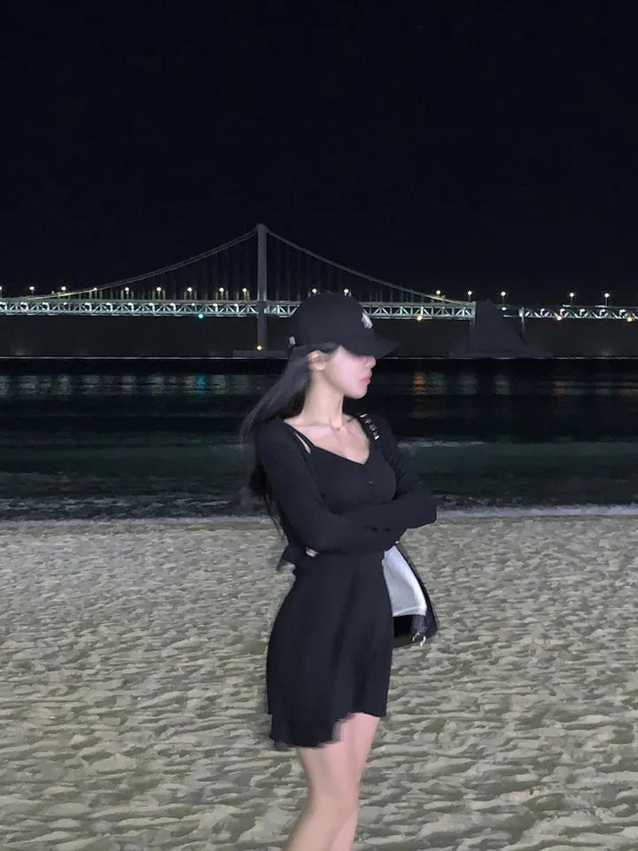 드레스 모델 착용 이미지-S1L21