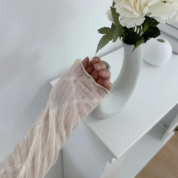 [살안타템/주문폭주] 다이아 시스루 크롭 물결 가디건 상세 이미지 13
