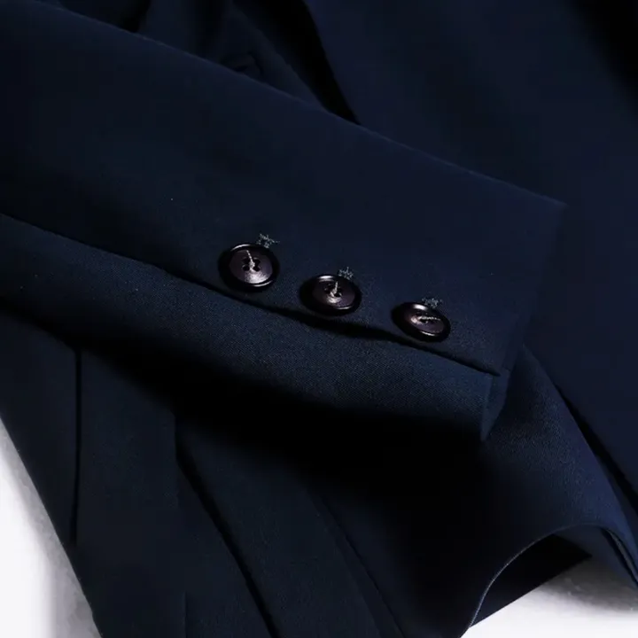 슬림핏 정장 투피스 블레이져 셋업 세트 S-XL 와이드 슬랙스 팬츠 와이드핏 5color 상세 이미지 24
