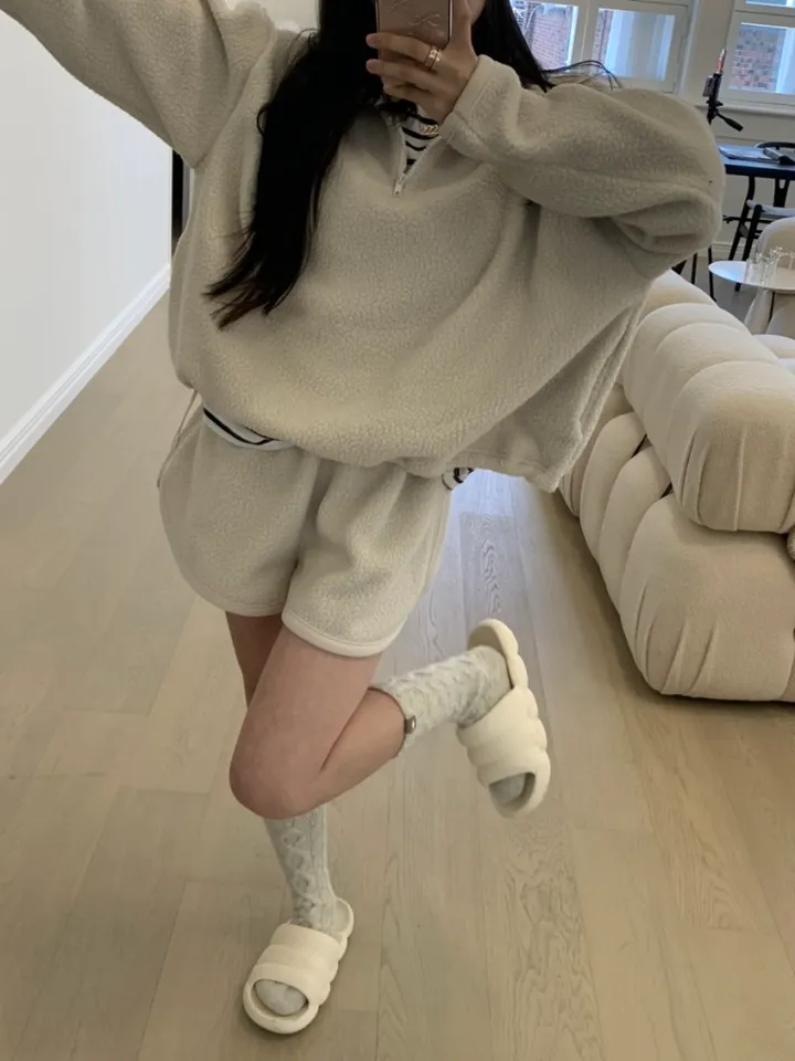 덤블집업 [집업/반집업/플리스/코디추천/겨울코디/대학생/직장인/y2k] 상세 이미지 26