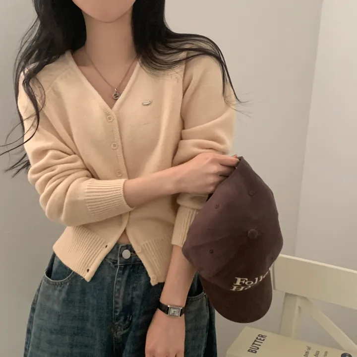 [스탠다드핏/데일리🤎] 리너스 실버 펜던트 나그랑 브이넥 니트가디건 - 6color 상세 이미지 13