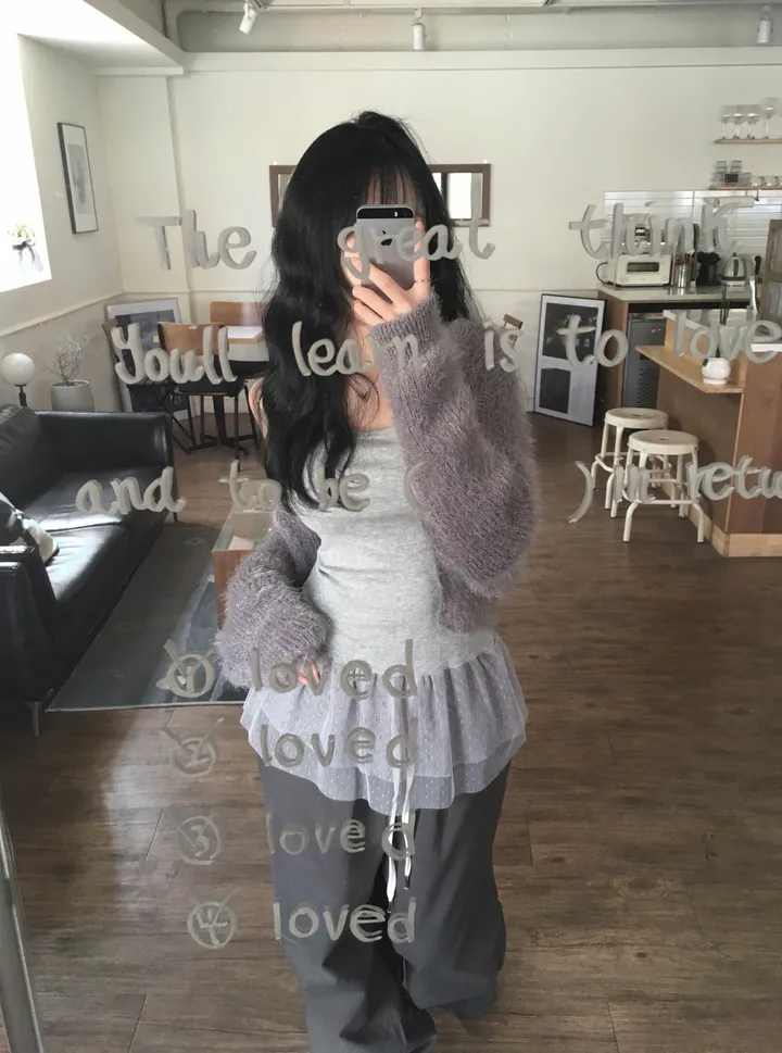 포니 퍼 가디건 cd - 4color 상세 이미지 9