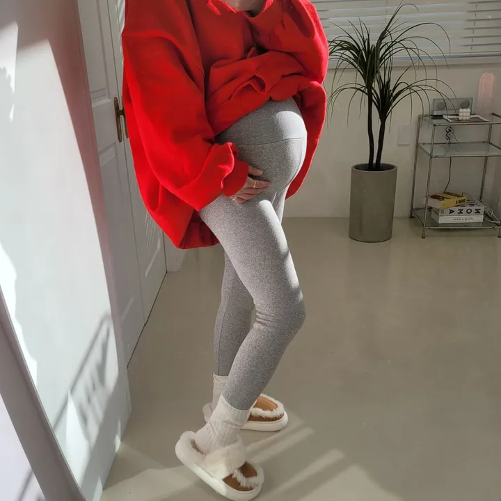임부복 특기모 스판 레깅스 상세 이미지 1