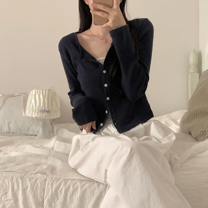 로로 펀칭 가디건 (8color) 상세 이미지 147