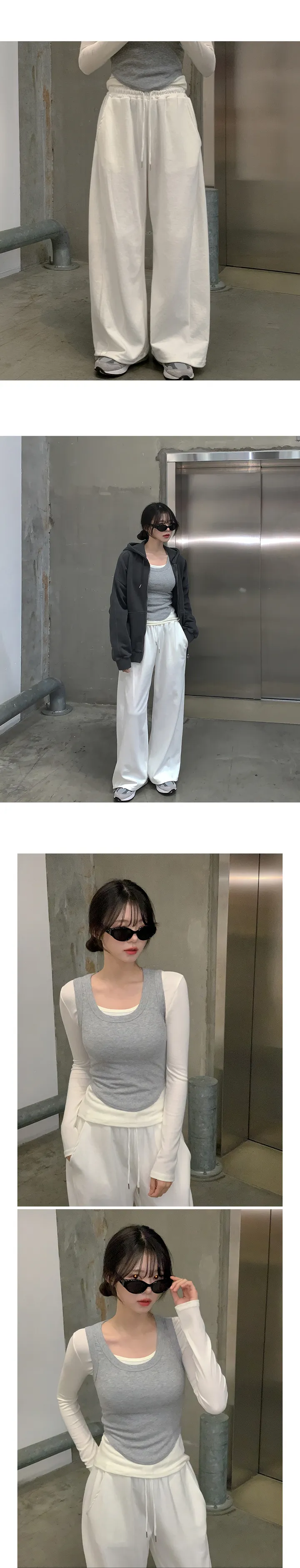 [3SIZE/고퀄🖤] 도어트 수피마 헤비 쭈리 피그먼트 후드집업 빅사이즈 남녀공용 커플룩 교복 아우터 간절기 - 3color (KD2055) 상세 이미지 4