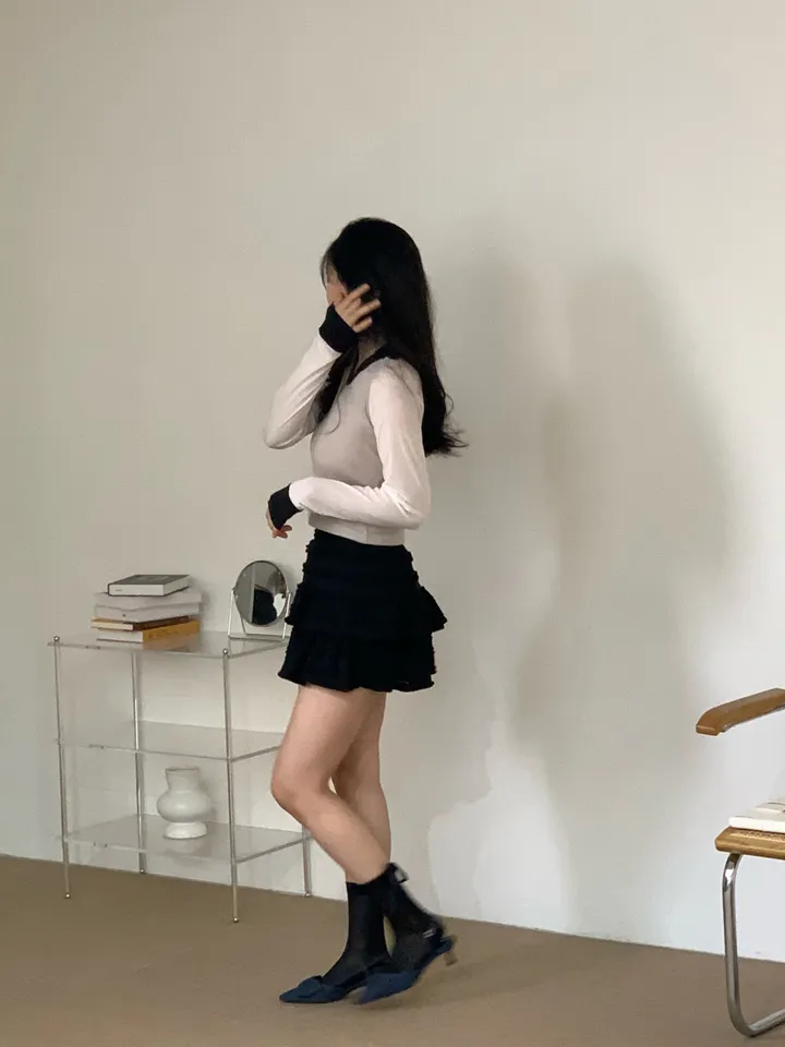 드레스 모델 착용 이미지-S1L4
