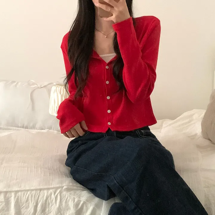 로로 펀칭 가디건 (8color) 상세 이미지 108