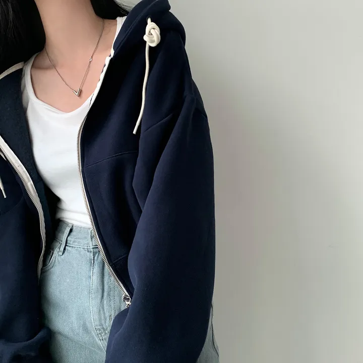 [완전인기✨/백염컬러 당일출고!] 자체제작 크치Made 꿈에 나온 핏, 투웨이 양기모 크롭 후드집업 ver 아우터 자켓 - zipup 상세 이미지 145