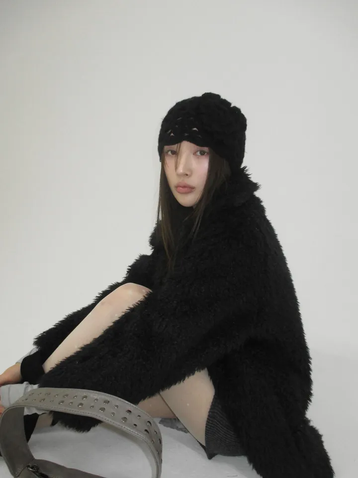빅 플라워 코르셋 비니(5color) 상세 이미지 13