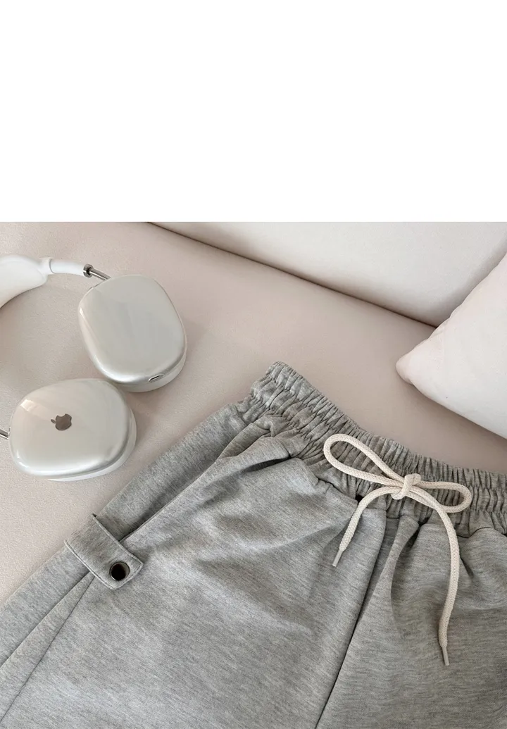 기모추가 *9col*[힙데일리🖤/숏,롱/하체완벽커버!] 골반업 비조 사이드 스냅 하이웨스트 트레이닝 와이드 팬츠 상세 이미지 36