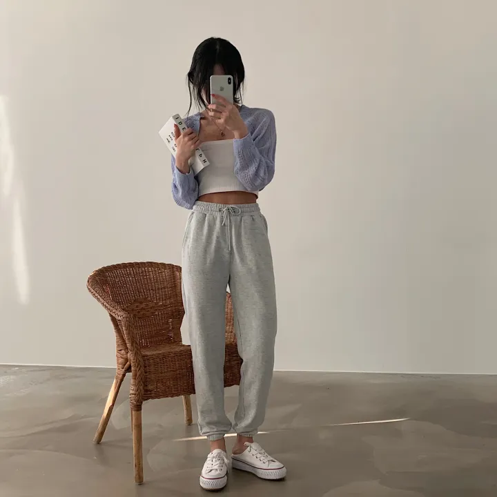 [베스트재진행] 썸머온 크롭 그물 니트 볼레로/가디건;6col 상세 이미지 24
