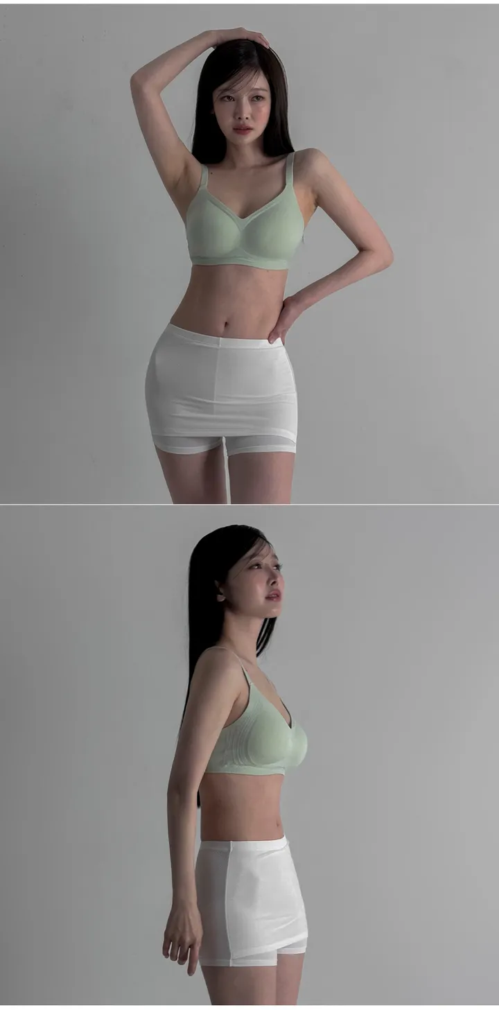 [M ~ 3XL] 5colors 매쉬 와이드 브라 빅사이즈브라 큰컵브라 상세 이미지 26