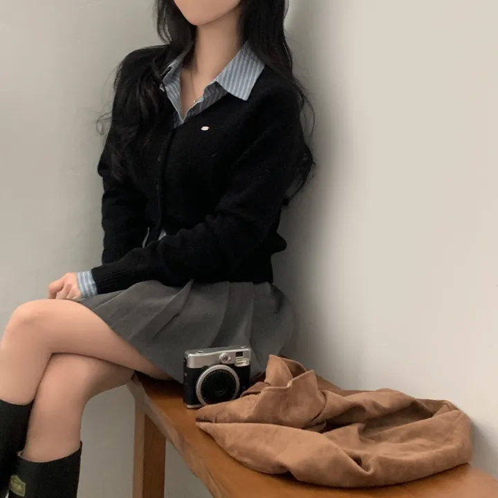 [스탠다드핏/데일리🤎] 리너스 실버 펜던트 나그랑 브이넥 니트가디건 - 6color 상세 이미지 33
