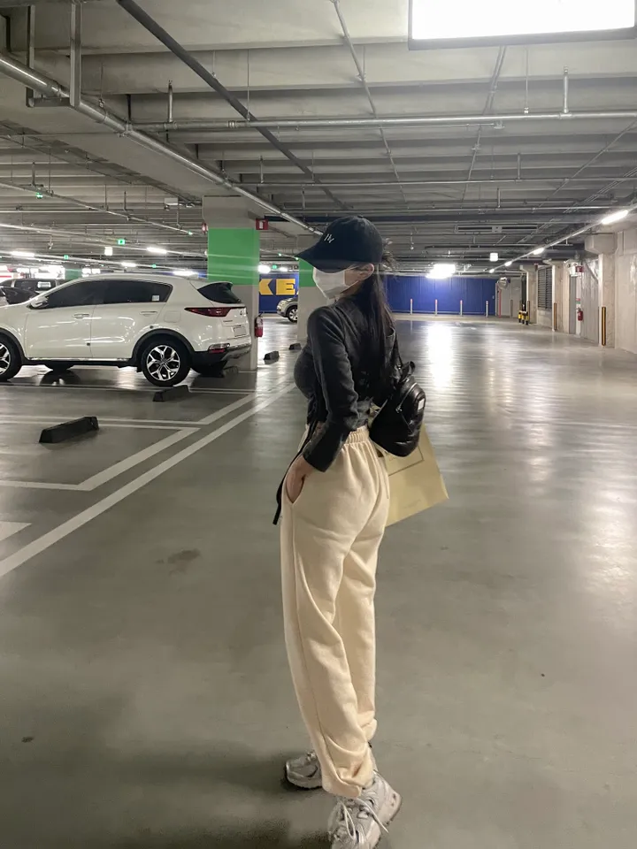 [8color/MADE] 하이퀄리티 웨하스 탄탄 와이드 조거팬츠 봄트레이닝 상세 이미지 176