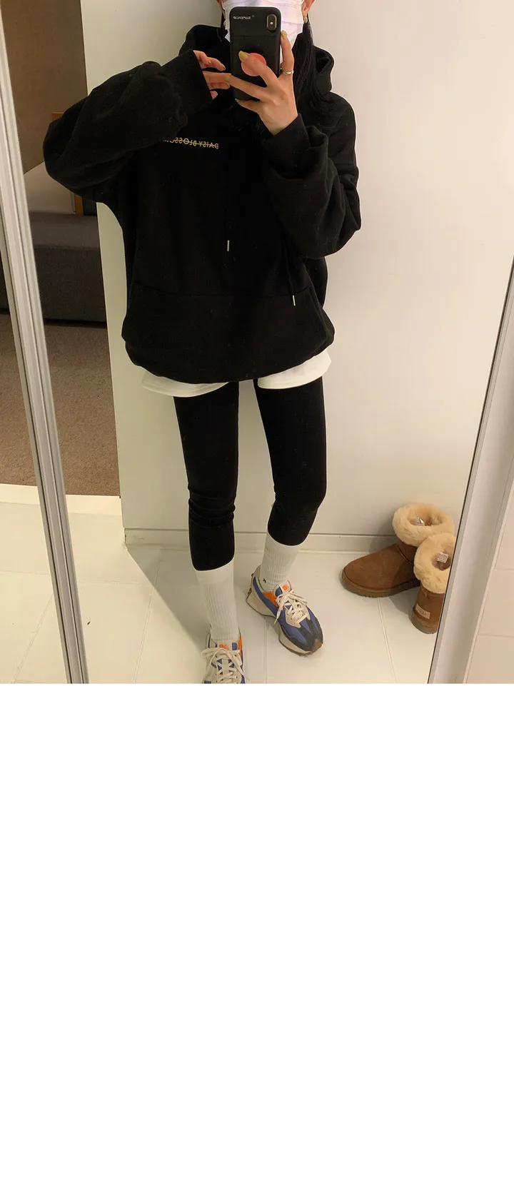 [데일리템/따뜻해요☕]스판 피치 기모 레깅스 (4color) 상세 이미지 37