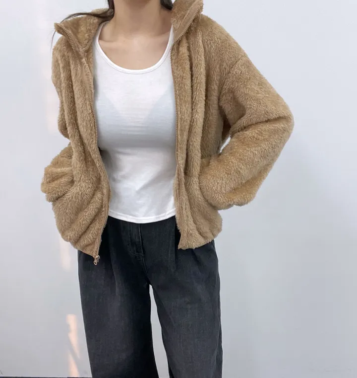 *부들양털후리스 3 SIZE * 후리스 가을 겨울 양털 오버핏 플리스 뽀글이 극세사 홈웨어 아우터 커플템 상세 이미지 31