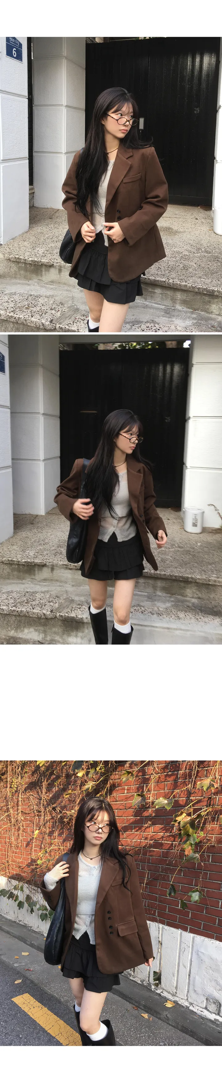 [스텐다드핏🤎] 스웨디 파우더 자켓 jk  - 3color 상세 이미지 10