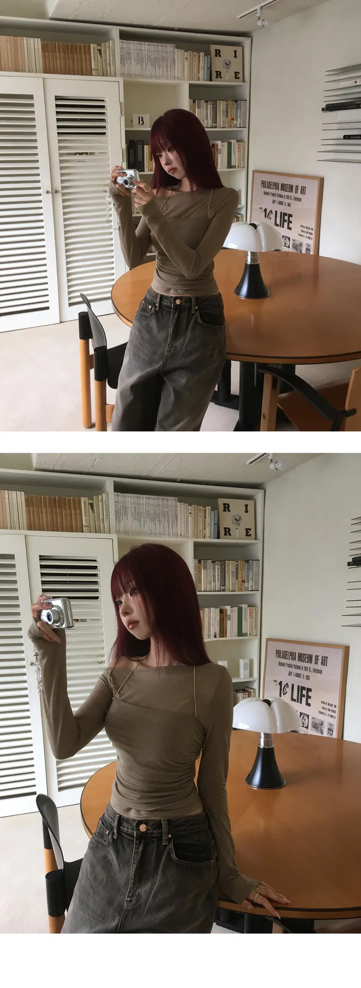 [SET] 히레 레이어드 레이스 볼레로 세트 -3color 상세 이미지 17
