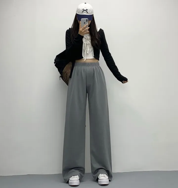 당일🚀[숏&롱/편한바지!] 드림 컬러 밴딩 롱 와이드팬츠 트레이닝팬츠 댄스복 여름팬츠 사계절팬츠 키작녀 키큰녀 (7Col) 상세 이미지 62