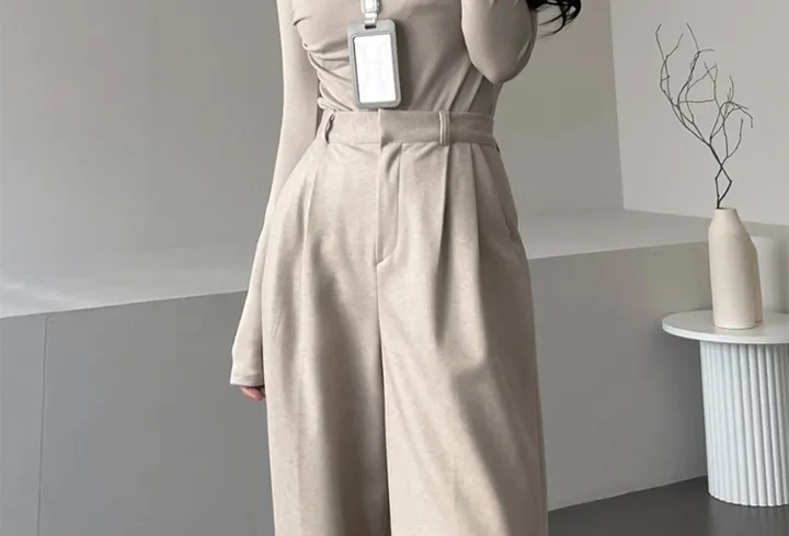 [자체제작❤️/청순글램] 가나다란 케인 봄버전 부드러운 브이넥 랩 셔링 여리핏 티셔츠 5color 상세 이미지 10