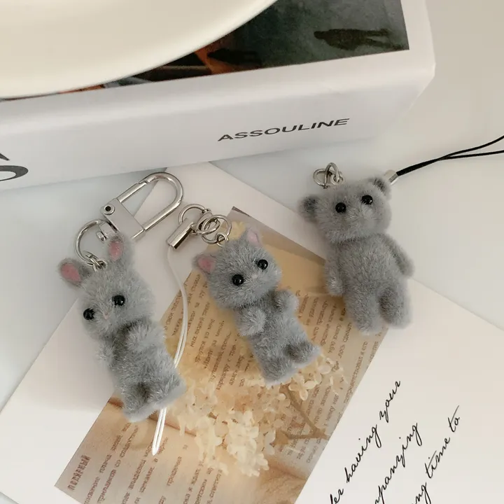 [🐻🐰🐱] 귀여운 아기 토끼 곰돌이 곰 고양이 키링 상세 이미지 15