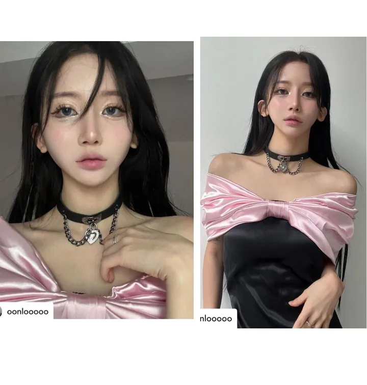 주폭 [초커+목줄세트]키치 하트,포켓걸,실버벨 초커 남자친구 이벤트남친선물 이벤트소품 코스프레소품 목줄초커 초커세트 상세 이미지 45