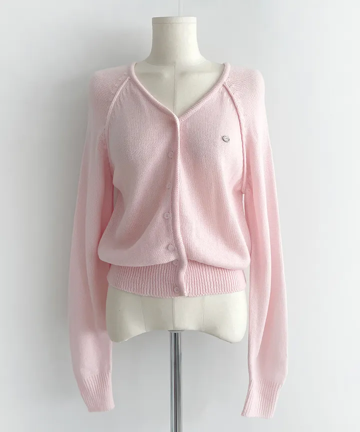 [데일리가디건💗] 데이쥬 팬던트 루즈핏 레이어드 브이넥 니트 가디건 봄 여름 가을 / 벚꽃룩 캠퍼스룩 데일리룩 클래식블랑 상세 이미지 34