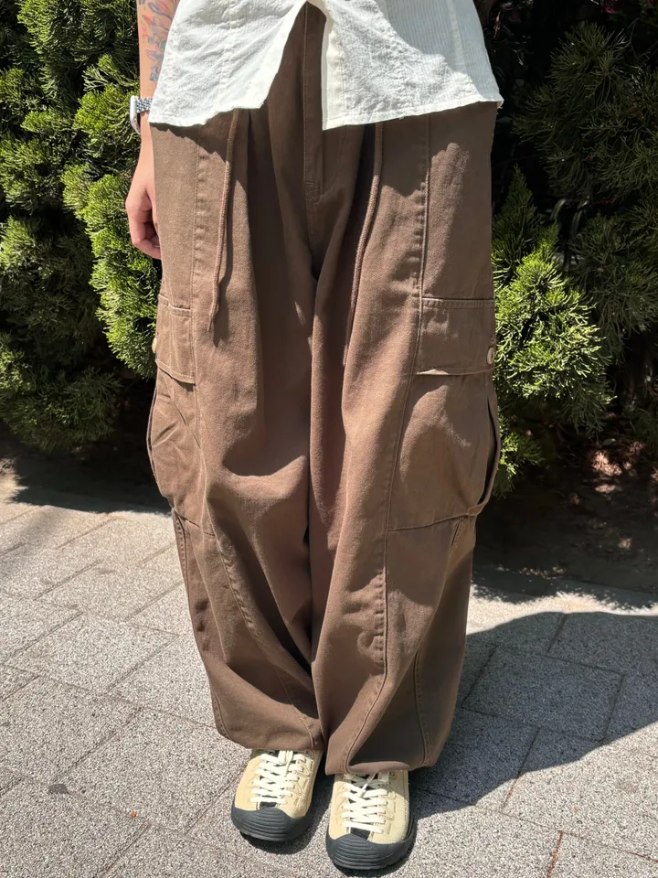 [인기] 핏보장 카고 포켓 벌룬 팬츠 / 키작녀 벌룬팬츠 / (3color) 상세 이미지 9