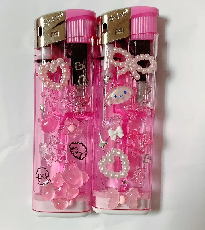 🎀발레코어 키치 레진 라이터 담배 빈티지 악세사리 트렌디 소품🎀 상세 이미지 6