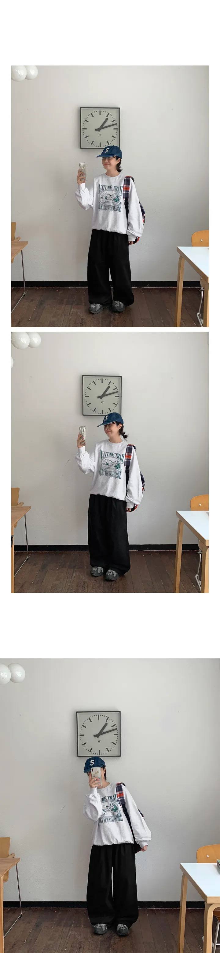 [에이블리단독][BAONHAUS] 프니디 코튼 밴딩 컬러 와이드 팬츠 (8color) 상세 이미지 22