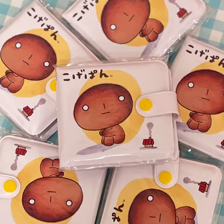 [일본정품] 산엑스 리락쿠마 · 코게빵 · 냥냥냥코 · 아프로켄 레트로 pvc 반지갑 월렛여행지갑 상세 이미지 8