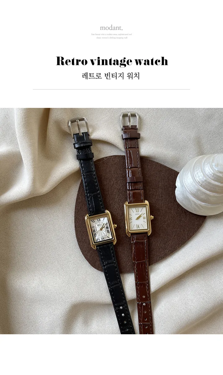 레트로 빈티지 워치 상세 이미지 2