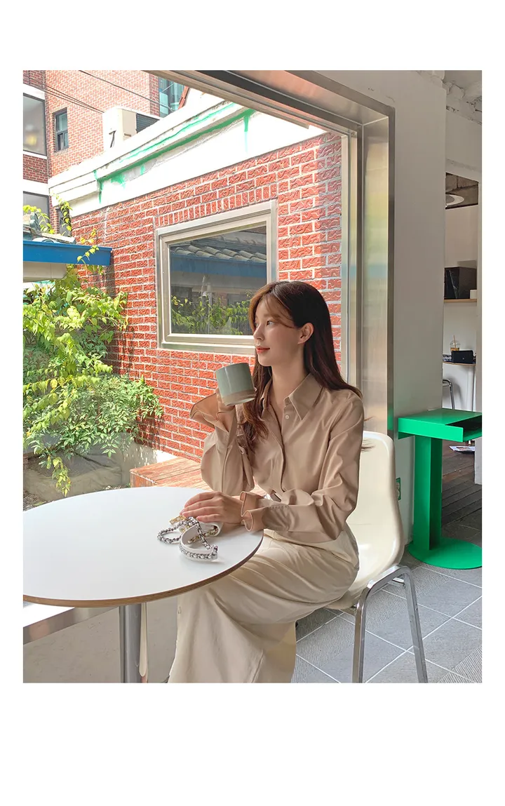 [4천장돌파][자체제작] 죠니 카라 핀턱 셔츠 상세 이미지 96