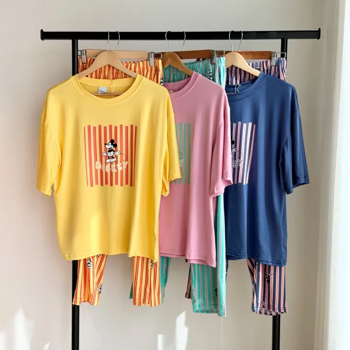 [18일까지신상할인/인기] 미키줄티바지 디즈니 정품 커플 유아동 패밀리 3color 상세 이미지 2