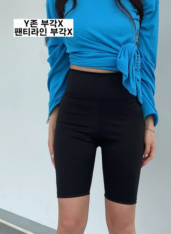 (옆구리찡김X/Y존부각X/운동복가능) 매끄니 5부 레깅스 상세 이미지 19