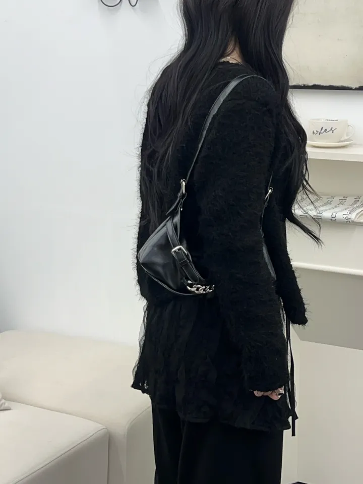 [최저가 할인중%🌼]스노우 퍼 가디건 3color 상세 이미지 49