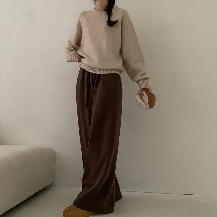 [MADE/숏,기본,롱] 모어러블 밀카 와이드핏 트레이닝 밴딩 롱 팬츠 7colors 상세 이미지 16