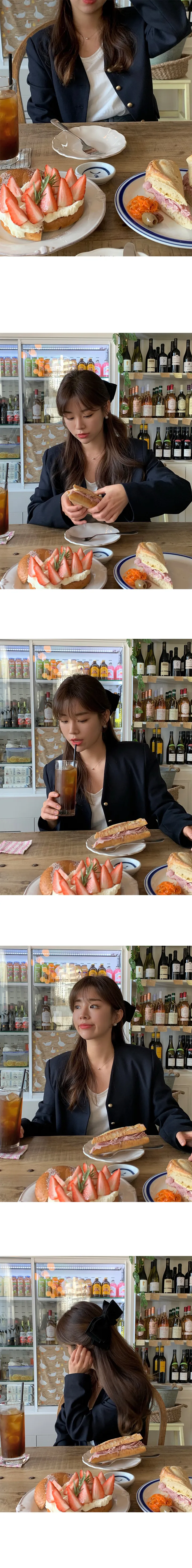 [#모델강추!] 노카라 골드버튼 자켓 상세 이미지 11