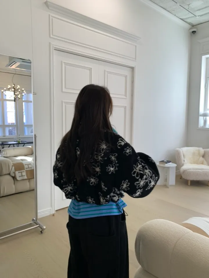 데이지 덤블반집업 블랙,블루 색상추가본 [플리스/집업/데이지/코디추천/겨울코디/데일리/대학생/코디추천/직장인/y2k] 상세 이미지 10